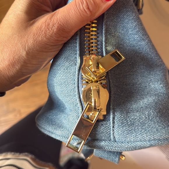 Stoney clover lane denim duffle bag with custom embroidery - Picture 6 of 14